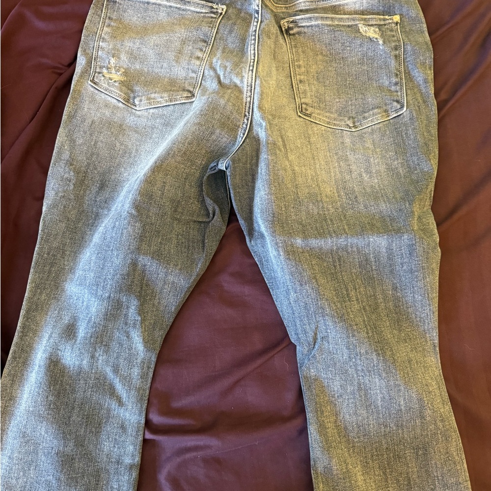 Judy Blue Gray Ankle & Cropped Jeans